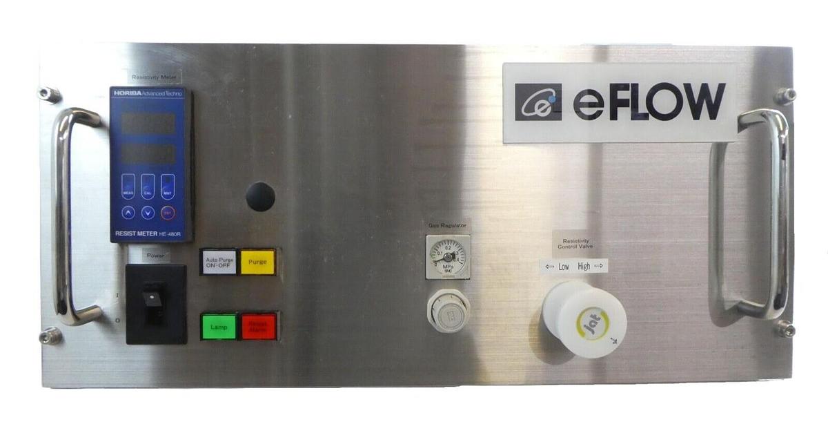 Used Dainippon Ink & Chemicals eFLOW C2000F4 Antistatic Water Module eFLOw Working