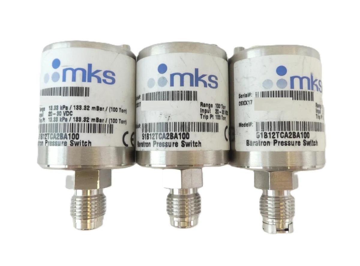 Used MKS Instruments 51A 51B Baratron Pressure Switch Reseller Lot of 13 Working