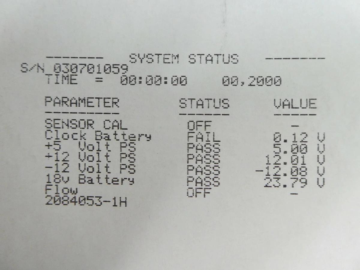 Used Met One 2087142-03 Particle Counter 3313LL .3 1 CFM SS Pacific Scientific Spare