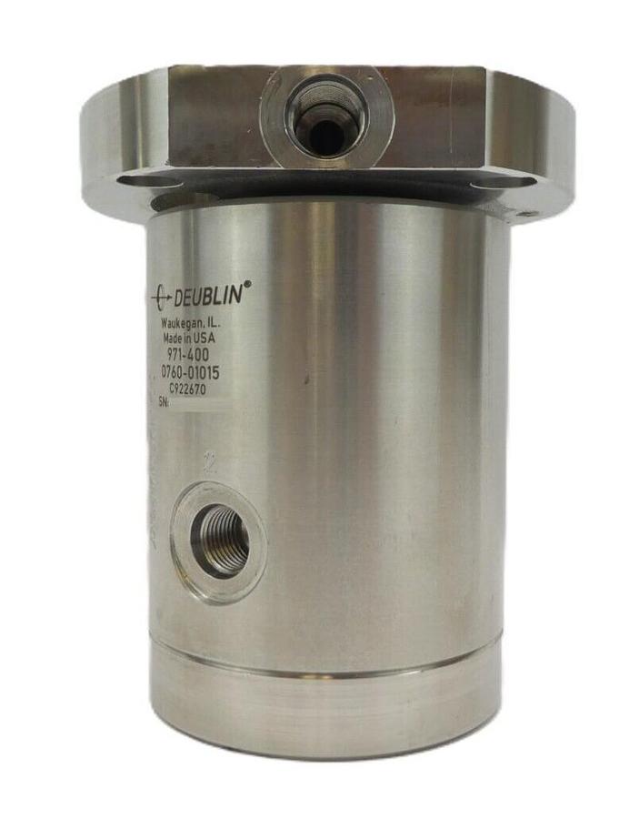 Used Deublin 971-400 Rotary Union AMAT Applied Materials 0760-01015 Working Surplus