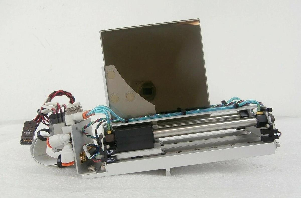 Used KLA-Tencor 0024476-000 Polarized Lens Pneumatic Linear Stage Rev. AD AIT Working