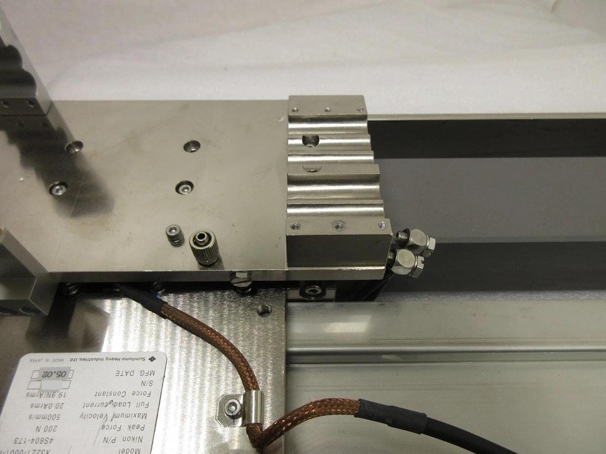 Used Sumitomo Heavy Industries X32Z1-0001-F AC Servo Motor Nikon NSR-S205C Working