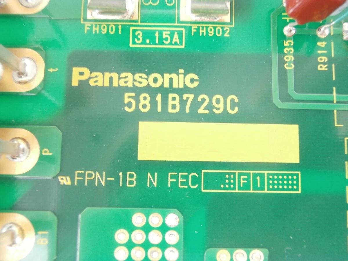 Used Panasonic 581B729C Servo Driver Interface Board PCB Working Surplus