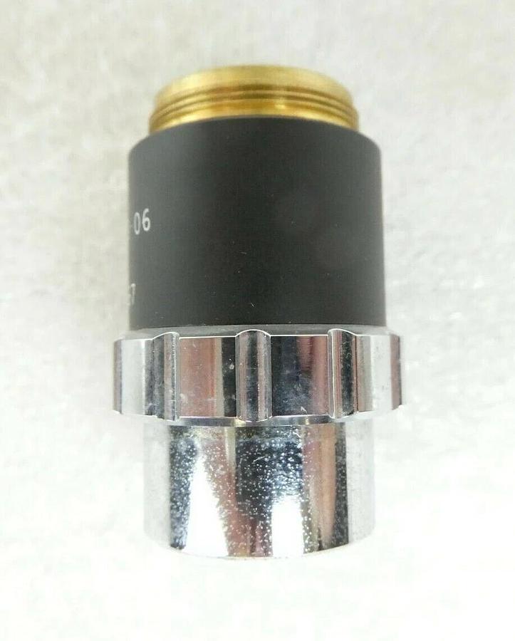 Used Bio-Rad 3.5/0.06 Microscope Objective Quaestor Q7 Measurement System Working