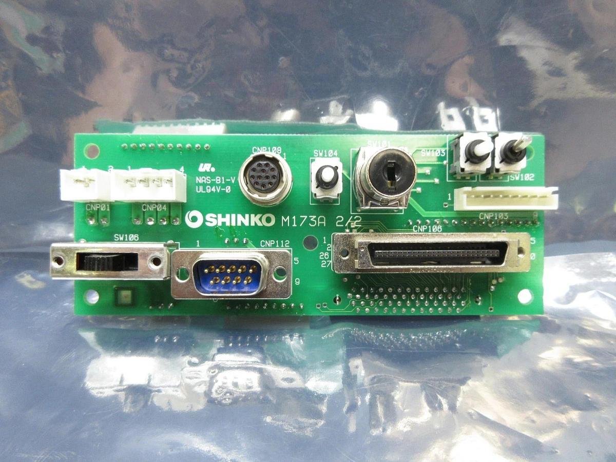 Used Shinko 3ASSYC806300 Operator Interface PCB no Key M173A 2/2 Asyst VHT5-1-1 Used
