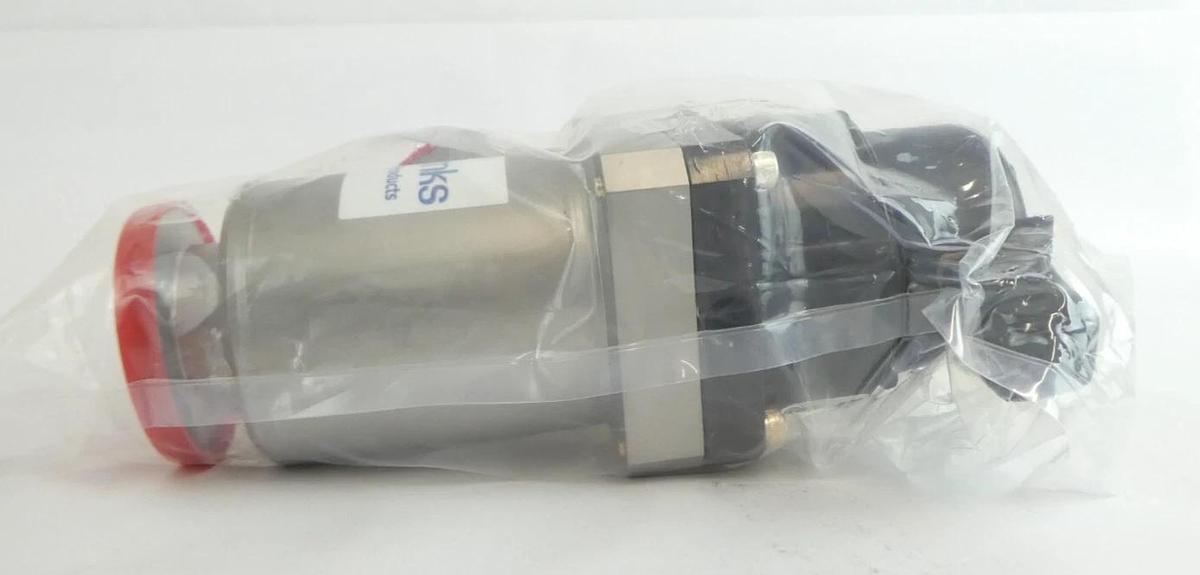 MKS Instruments 100011252 Pneumatic Right Angle Valve Reseller Lot of 2 HPS New