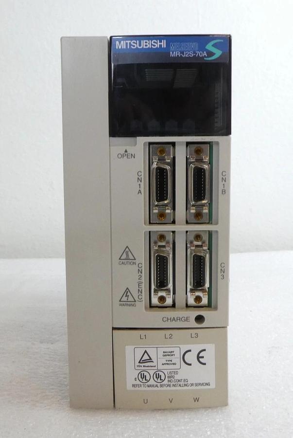 Used Mitsubishi MR-J2S-70A MR-J2S-350A MR-J2S-20B Servo Drive Lot of 22 Working