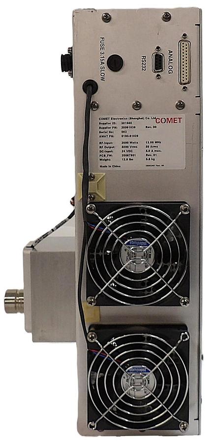 Used Comet Technologies 20091539 RF Match AMAT Applied Materials 0190-61029 Working