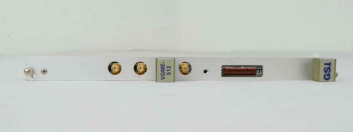 Used GSi Graphic Strategies VGME512 Processor VMEBus PCB Card Varian 109002001 Spare