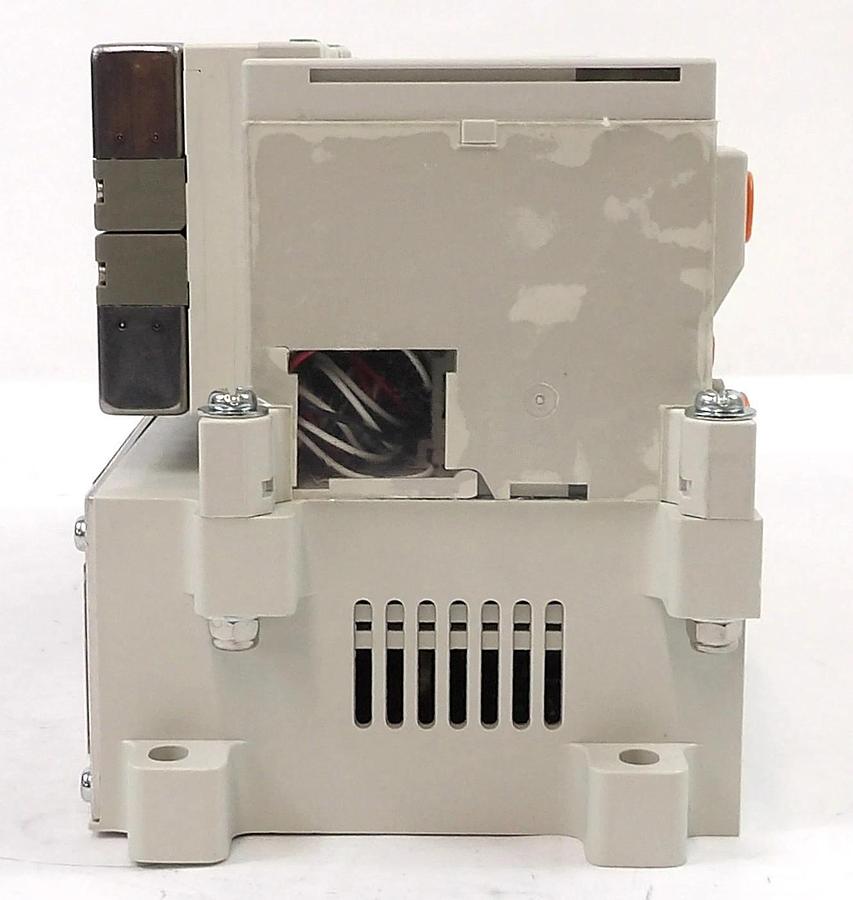 Used SMC VV5Q11-16-X1443V 16-Port Pneumatic Manifold w/ EX420-SDN2 Working Surplus