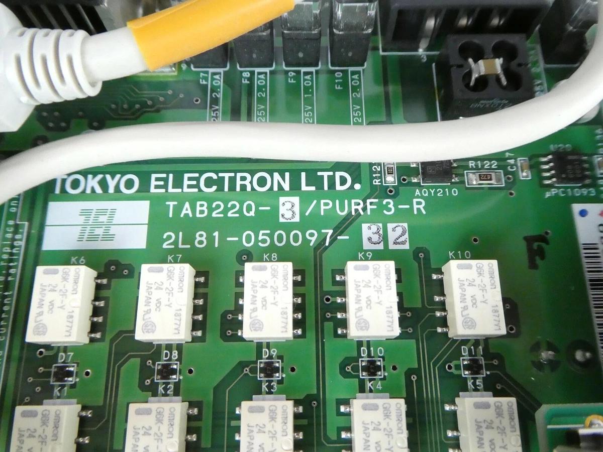 Used TEL Tokyo Electron PM3 RF Pump Box Assembly PCB 2L81-050097-32 MARK 8 Working