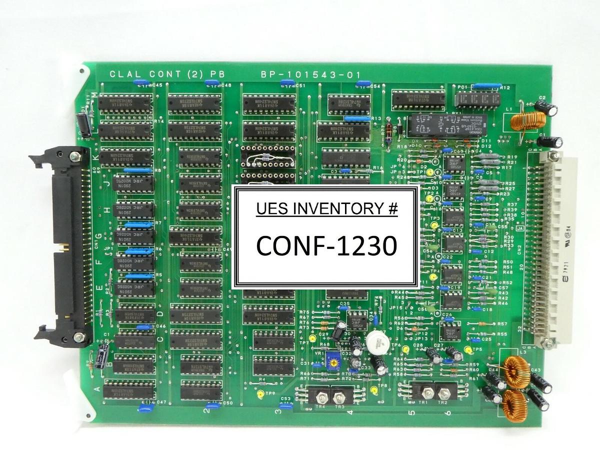 Used JEOL BP101543-01 CLAL CONT(2) PB PCB Card JWS-7555S SEM Working Spare