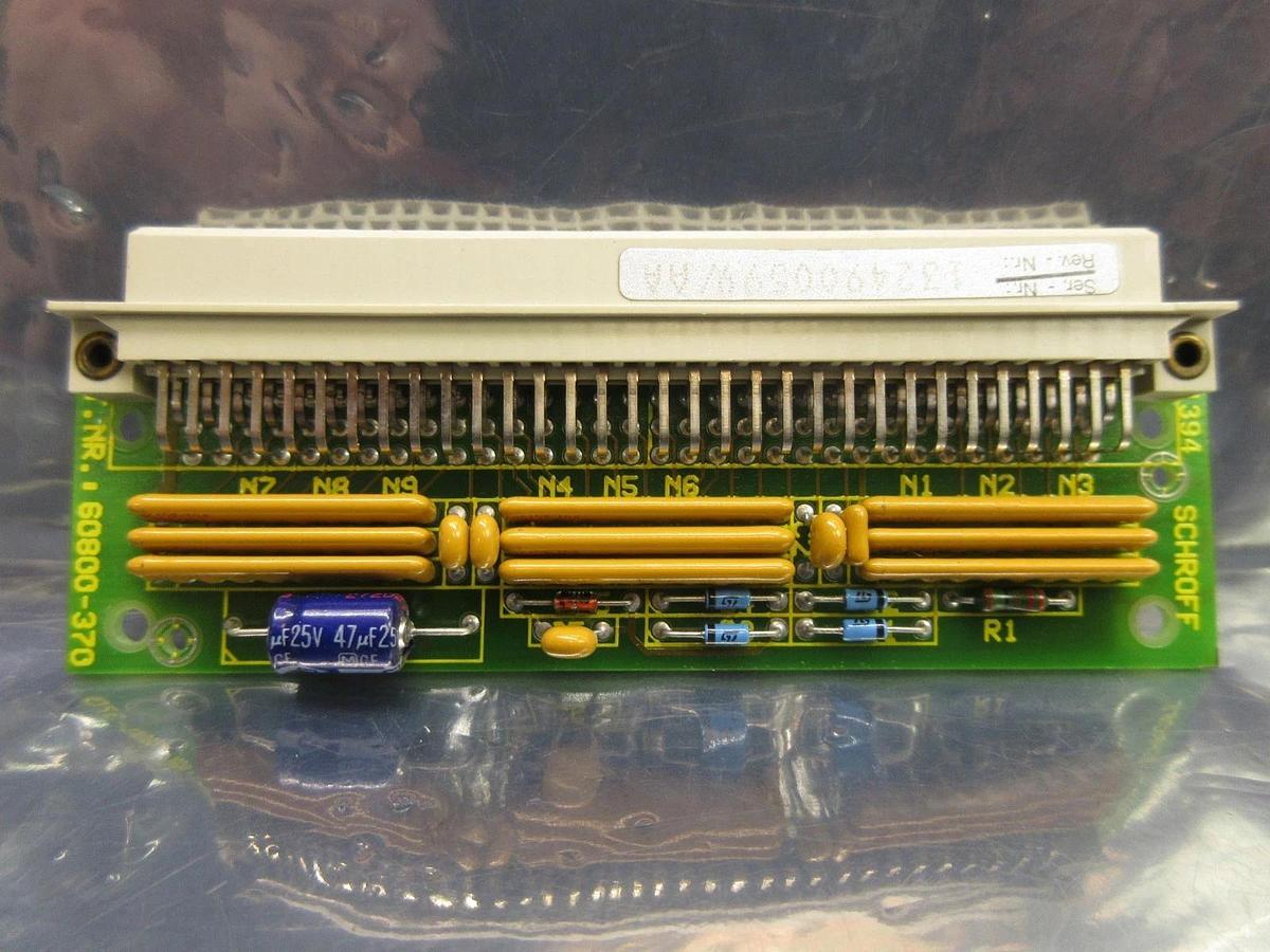 Used Schroff 60800-370 Adapter PCB Card Used Working