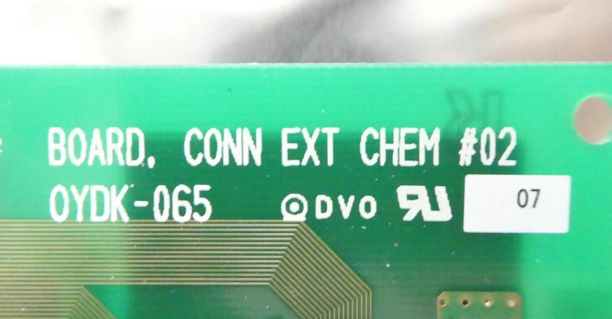 Used TEL Tokyo Electron OYDK-065 CONN EXT CHEM PCB Board Assembly Working Surplus