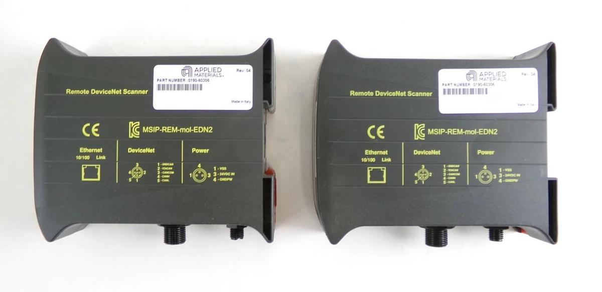 Used Brad MSIP-REM-mol-EDN2 DeviceNet Scanner AMAT 0190-60306 Lot of 5 Spare