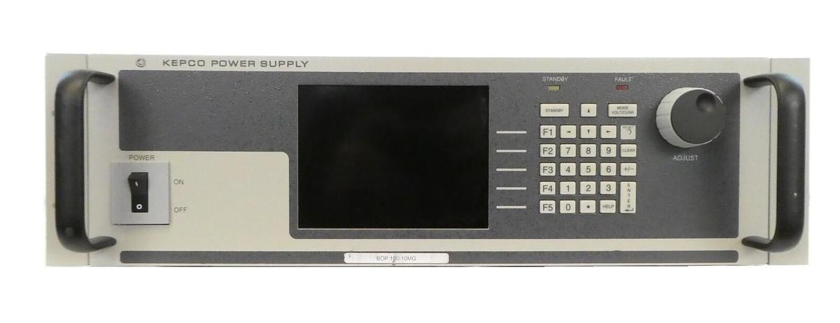 Used Kepco BOP 100-10MG High Power Bipolar Power Supply Bent Input Untested Spare