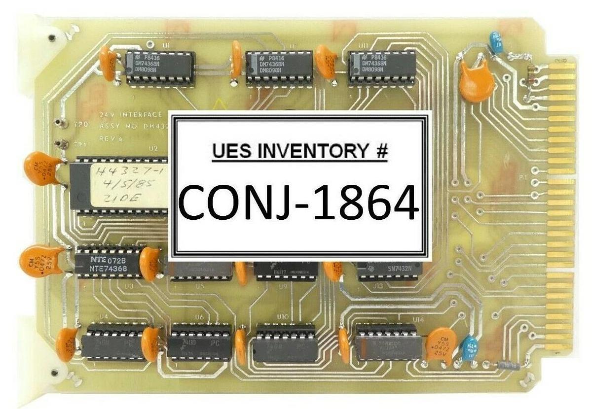 Used Varian Semiconductor VSEA DH4327001 24V Interface Logic PCB Card Rev. A Working
