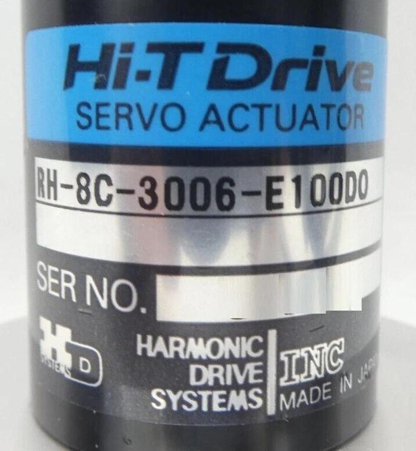 Used Harmonic Drive Systems RH-8C-3006-E100D0 Servo Actuator Nikon NSR Series Working