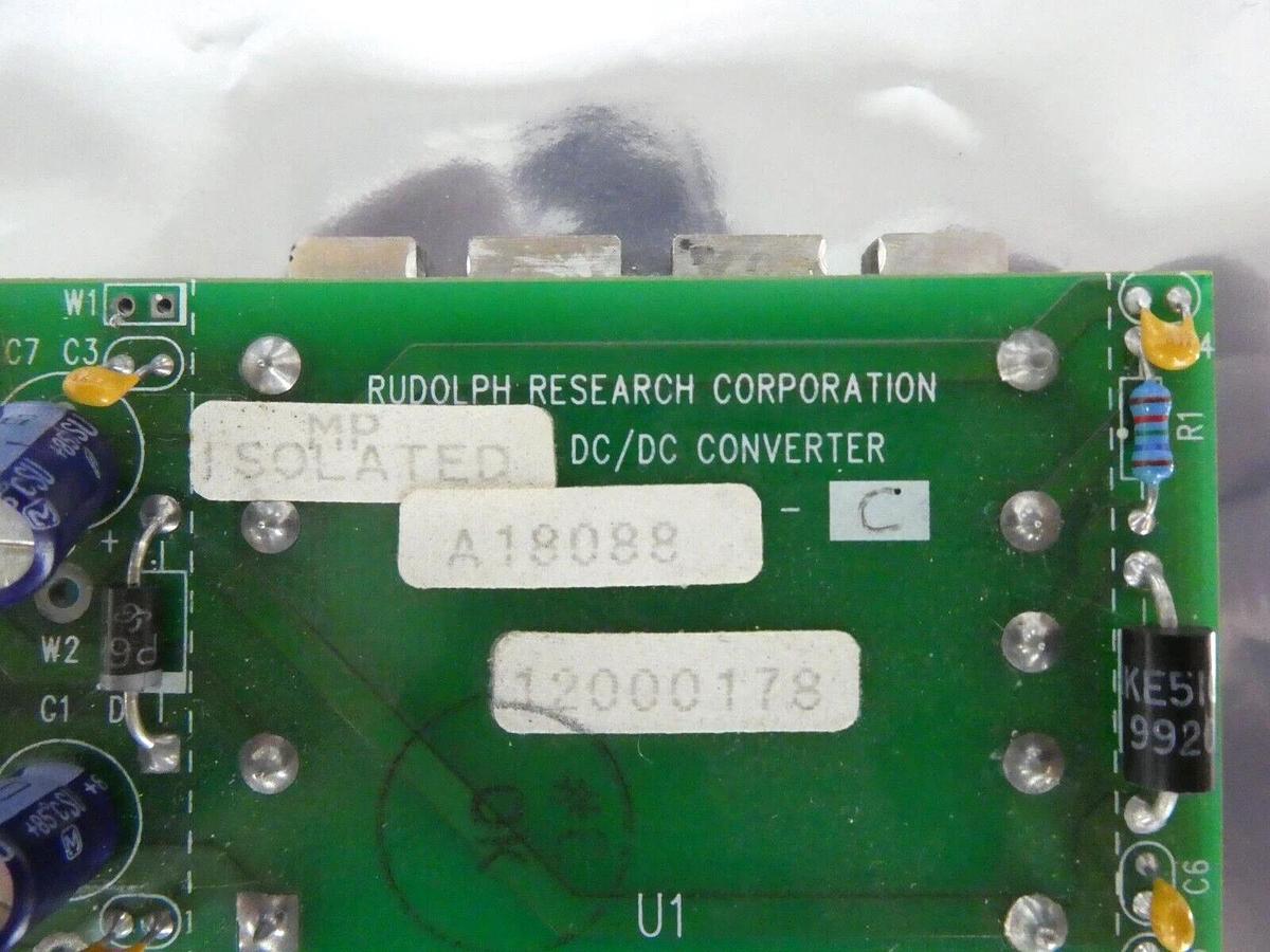 Used Rudolph Research Corporation A18088-C DC Converter Board PCB Lot of 2 Working