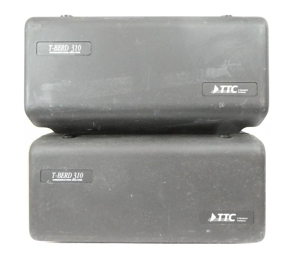 Used TTC T-BERD 310 Communications Analyzer L-S.01 7 Options M-S.10 Lot of 2 Surplus