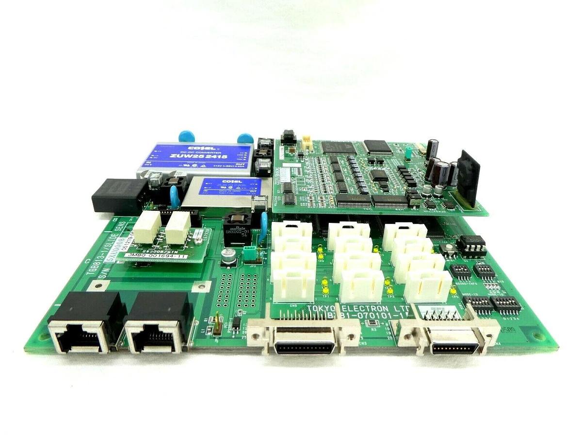 Used TEL Tokyo Electron BX81-070101-14 Board PCB TGB813-1/SLIDE SENS Trias Working