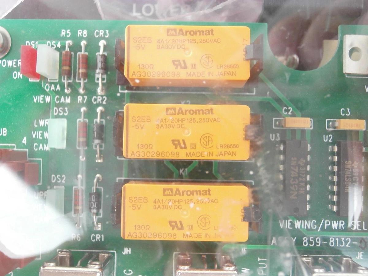 Used ASML 859-8132-002 Viewing Power Select Panel SVG 859-8132-002 HP 10780F Working
