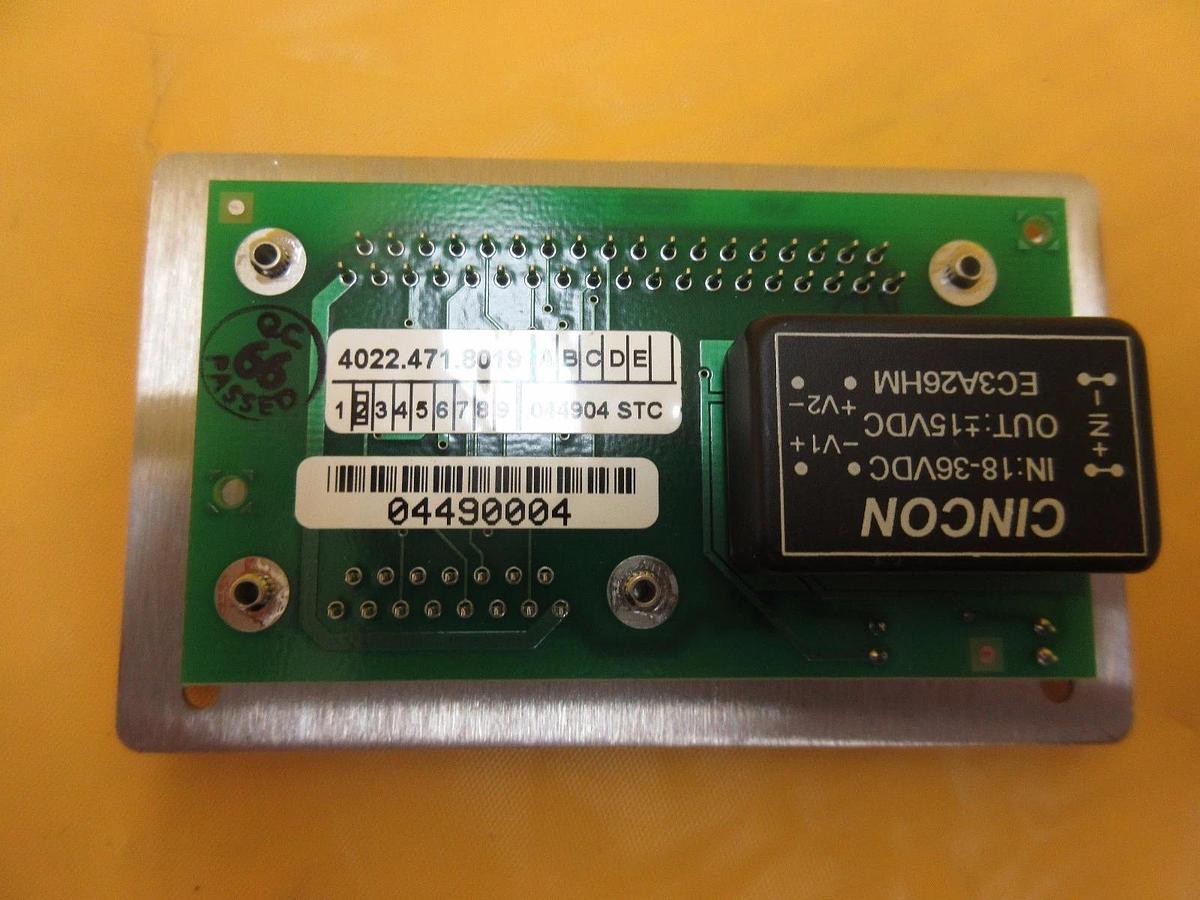 Used ASML 4022.472.2229 Interface Module 4022.471.8019 Used Working