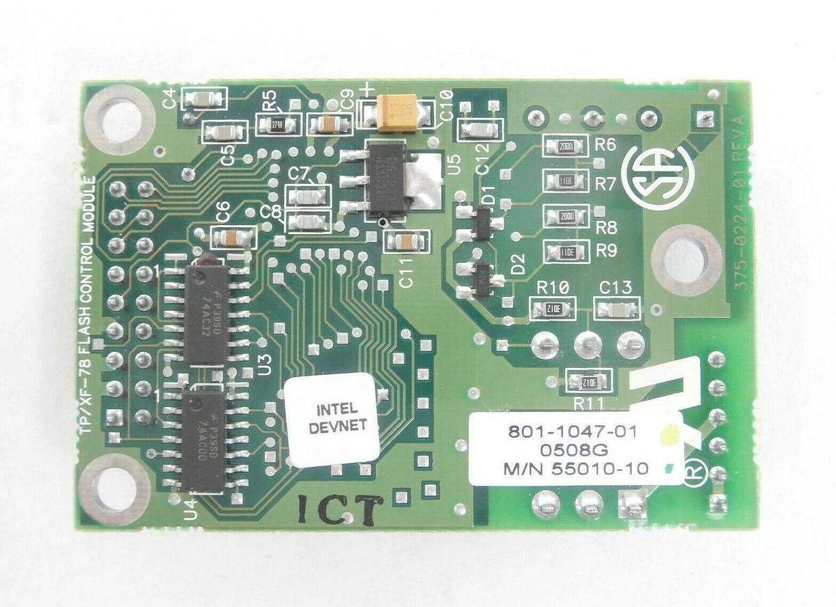 Used Echelon 375-0224-01 Flash PCB TP/XF-78 DEVNET Edwards 801-1047-01 im Working