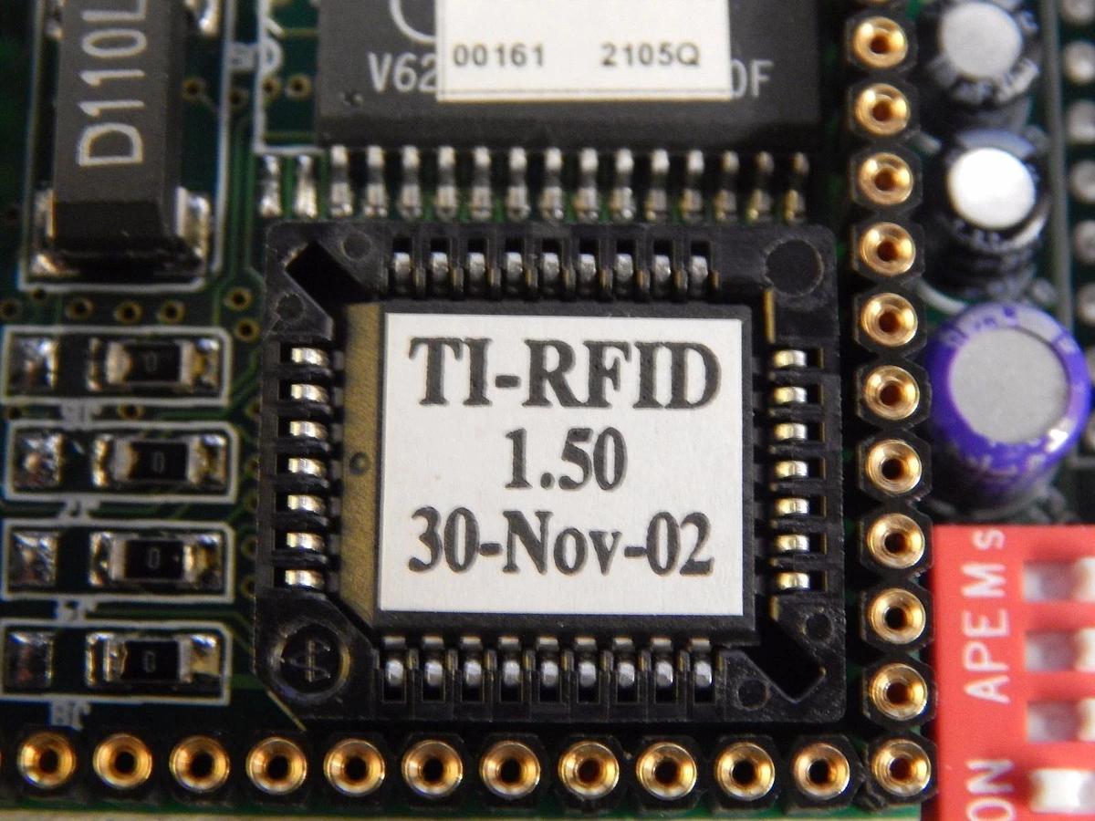 Used Texas Instruments RI-CPU-0001-03 TI-RFID Board TIRIS RFID PCB Used Working