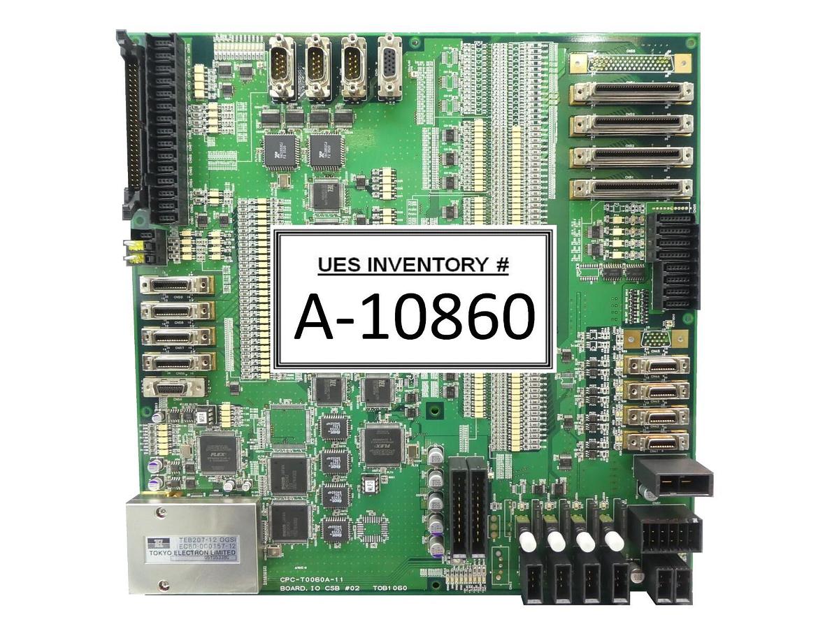 Used TEL Tokyo Electron CPC-T0060A-11 CSB #02 I/O PCB TOB1060 Working Surplus