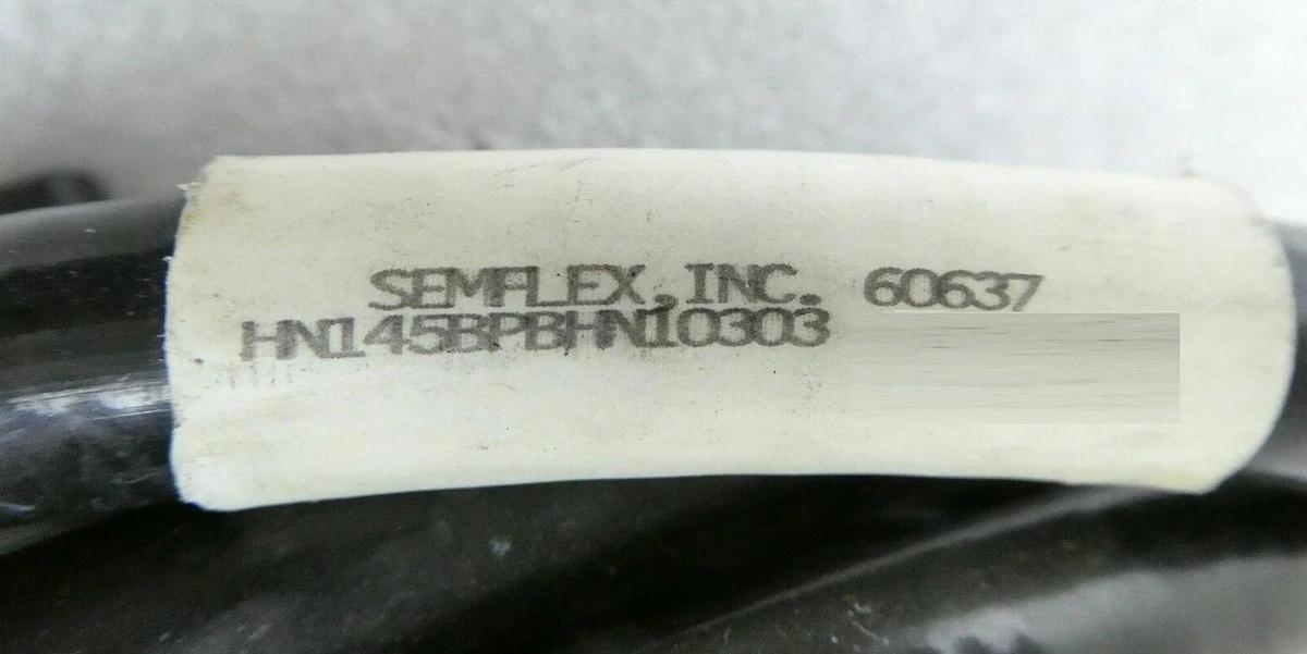 Used Semflex HN145BPBHN10303 Precision RF Cable 60637 TEL Tokyo Electron Working