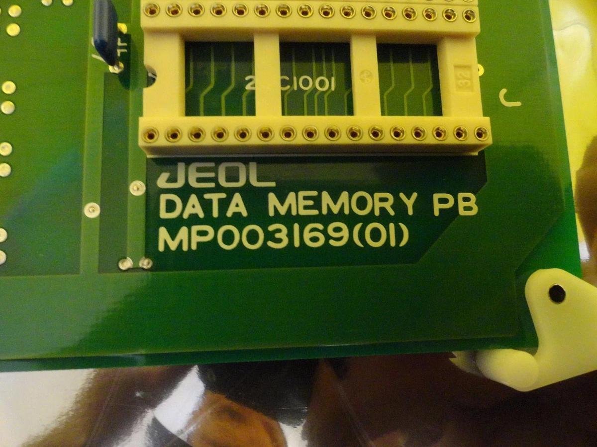 Used JEOL MP003169(01) Data Memory PB Board PCB Card EM-2010F Working