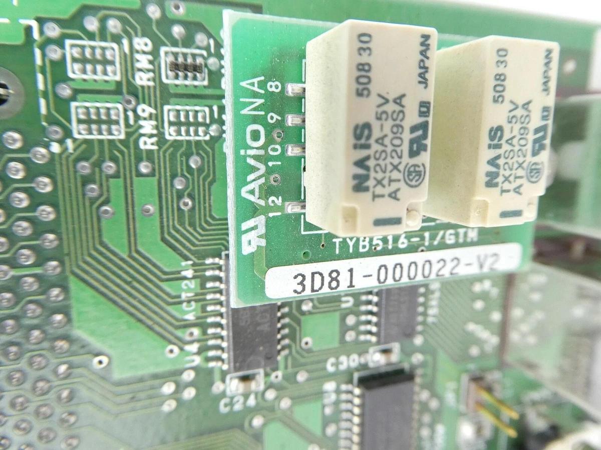 Used TEL Tokyo Electron 3D81-000101-V1 Gas Interface PCB TYB61B-1/GAS1 Working Spare
