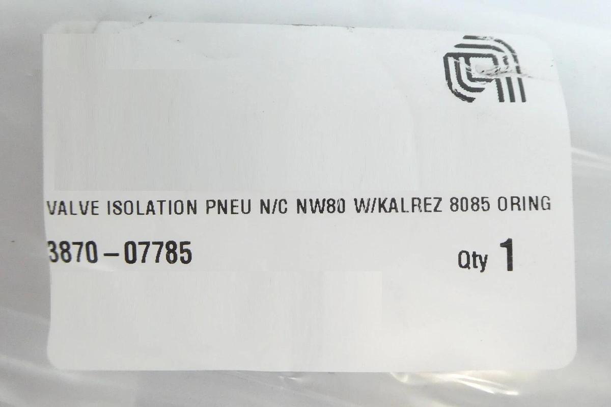 SMC XLA-80-X741 High Vacuum Valve Vacuum Series XLA New Surplus
