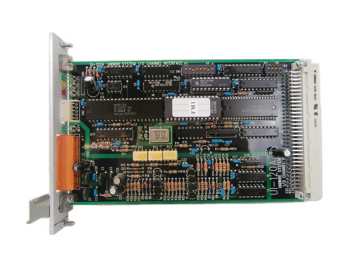 Used Kuroda UI-120A Uniwire System I/O Channel Interface UW-I0CH-A PCB Card TEL P-8