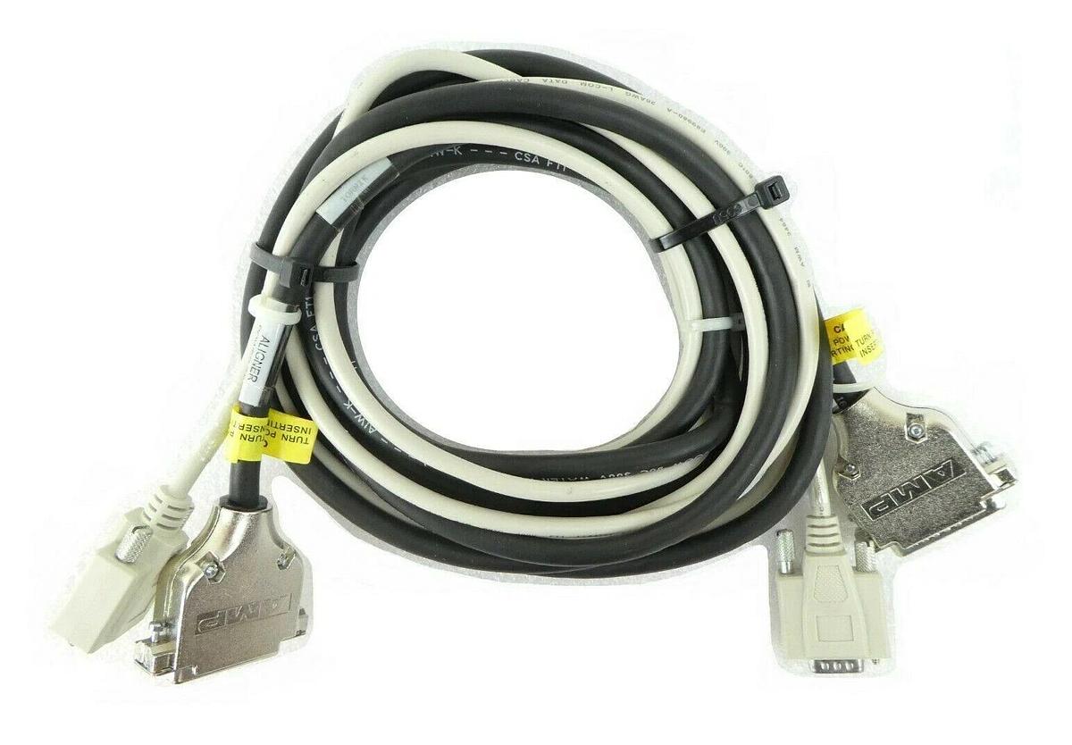 Used Brooks 002-8538-04 Prealigner Interface Cable Set of 2 KLA-Tencor eS31 Working