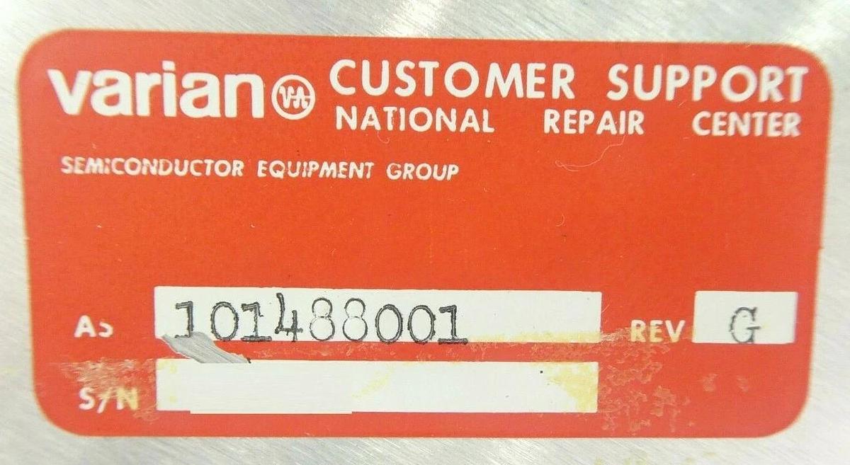 Used Varian Semiconductor Equipment VSEA 101488001 DVM Readout Rev. G Working Surplus