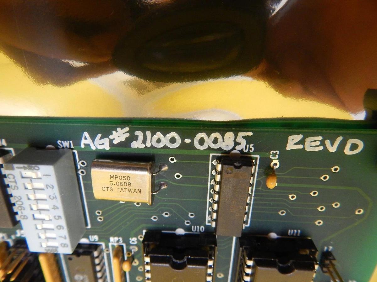 Used Micro/Sys SB8420 PCB Card 2100-0085 SER2 AG Associates 7100-5190-02 4100s Used