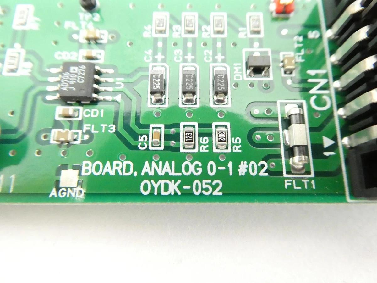 Used TEL Tokyo Electron OYDK-052 Connector Board PCB ANALOG 0-1 #02 Lithius Working