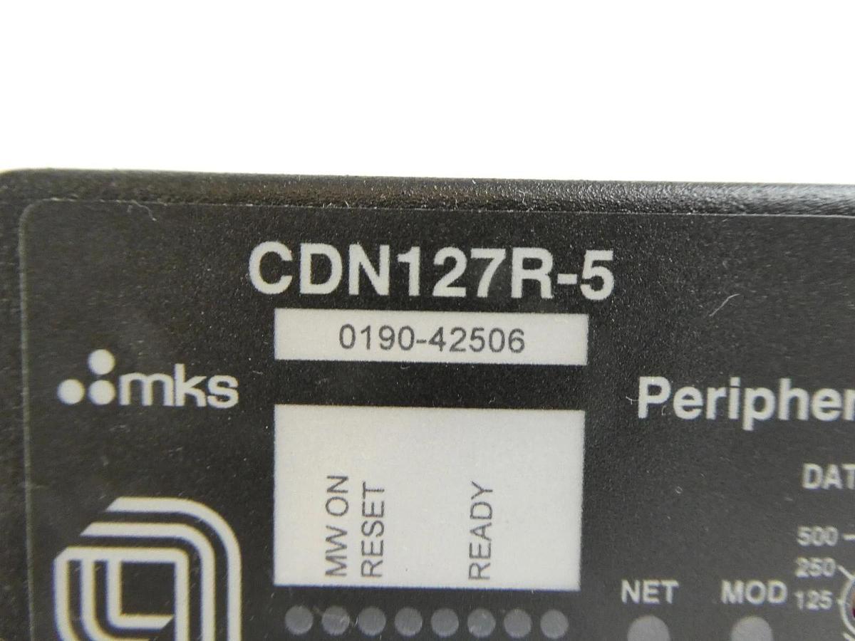 Used MKS Instruments CDN127R-5 Peripheral Device Adapter AMAT 0190-42506 Working