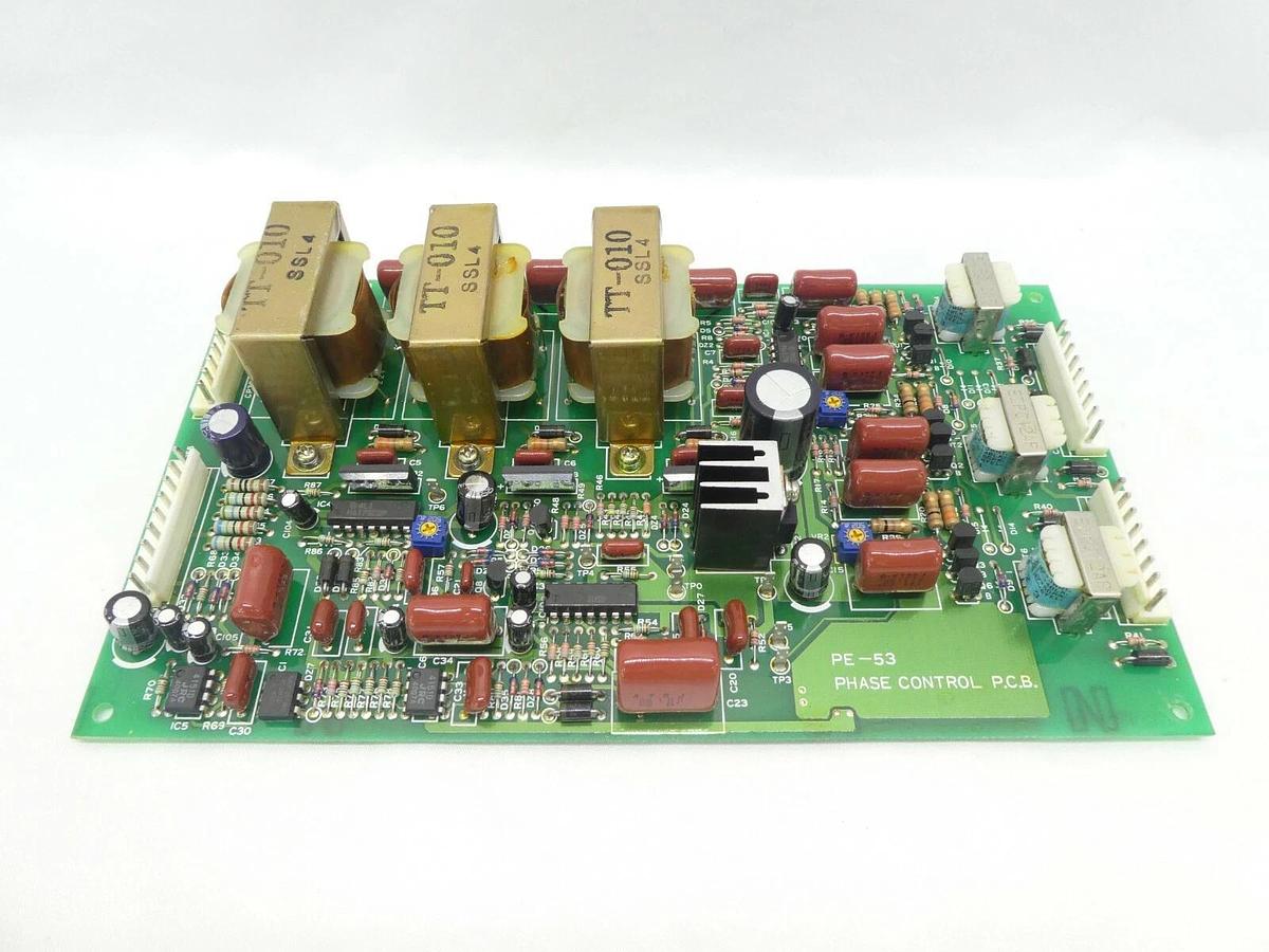 Used Varian Semiconductor Equipment VSEA PE-53 Phase Control PCB Working Surplus