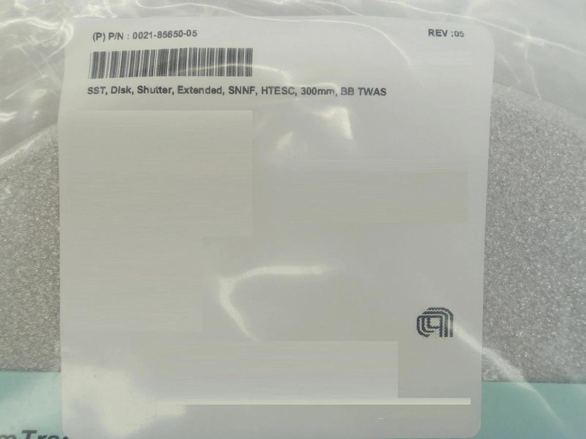 AMAT Applied Materials 0021-85650 300mm SST Shutter Disk SNNF HTESC TiW-ESC New