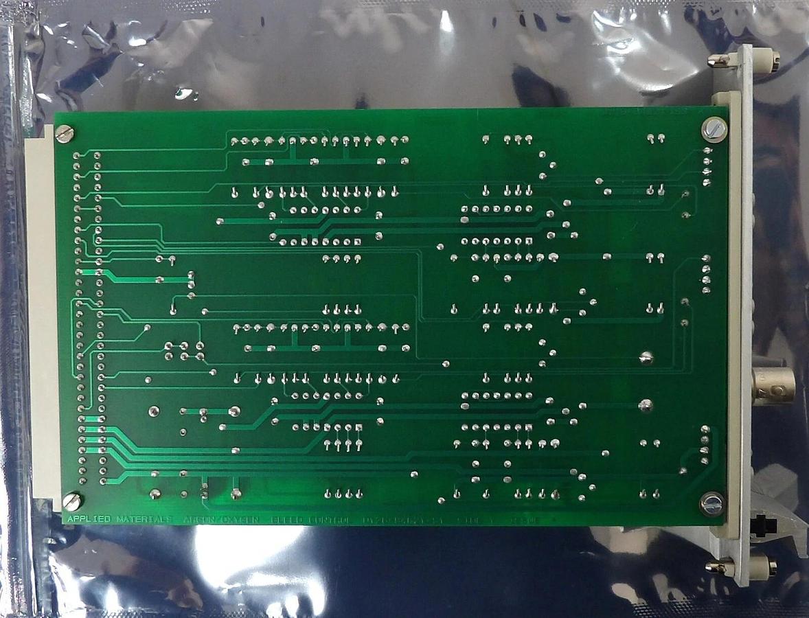 Used AMAT Applied Materials 0120-94021 Argon/Oxygen Bleed Control PCB Working Surplus