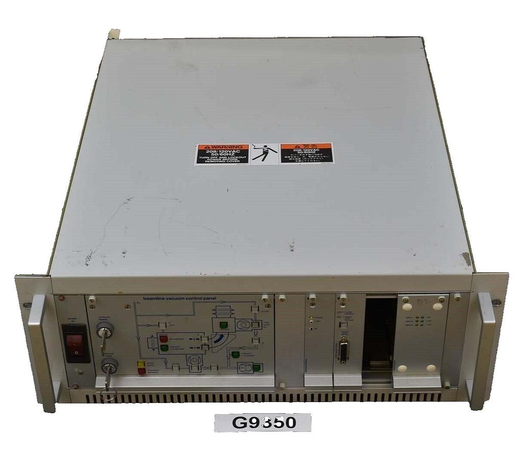 Used AMAT Applied Materials 0090-91621 Beamline Vacuum Control Panel Chassis Spare