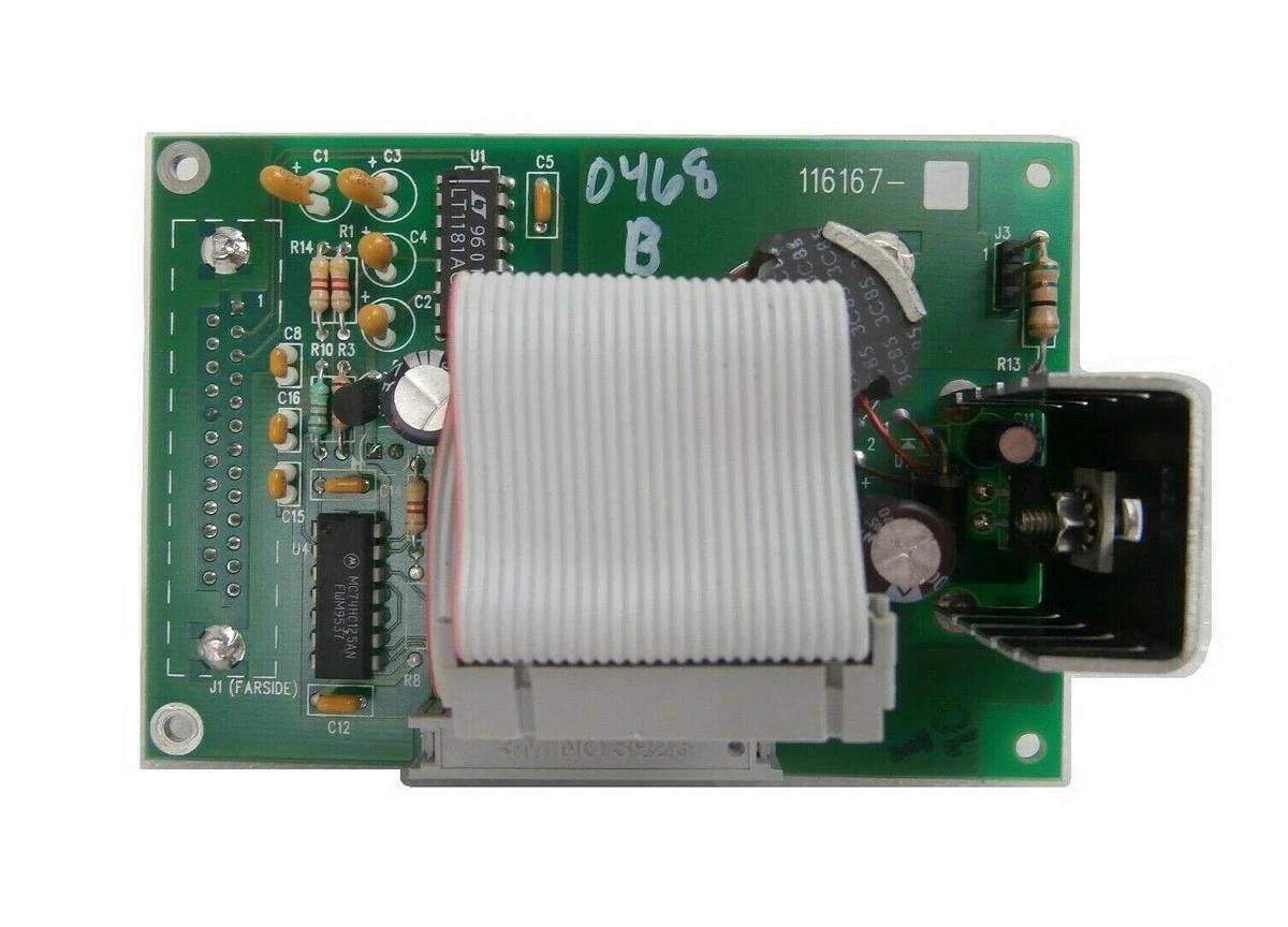 Used MKS Instruments 116167 Interface Connector PCB 116166-C Working Spare