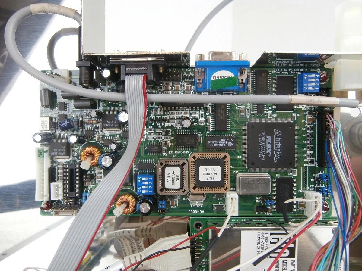 Used ELO Touchsystems 244791-000 12" Touchscreen Monitor CTR-231000 Assembly Working