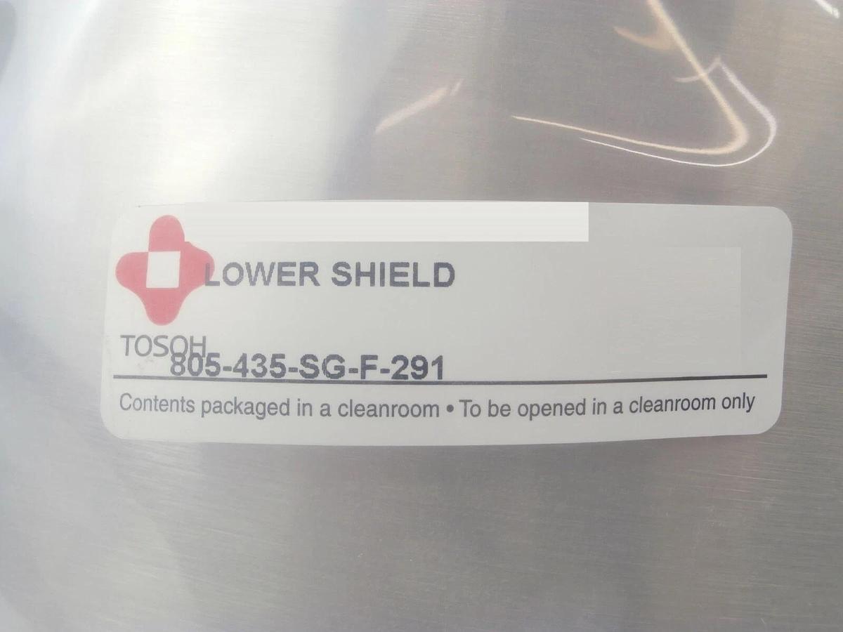 Tosoh 805-435-SG Chamber Lower Shield AMAT Applied Materials 300mm Endura New