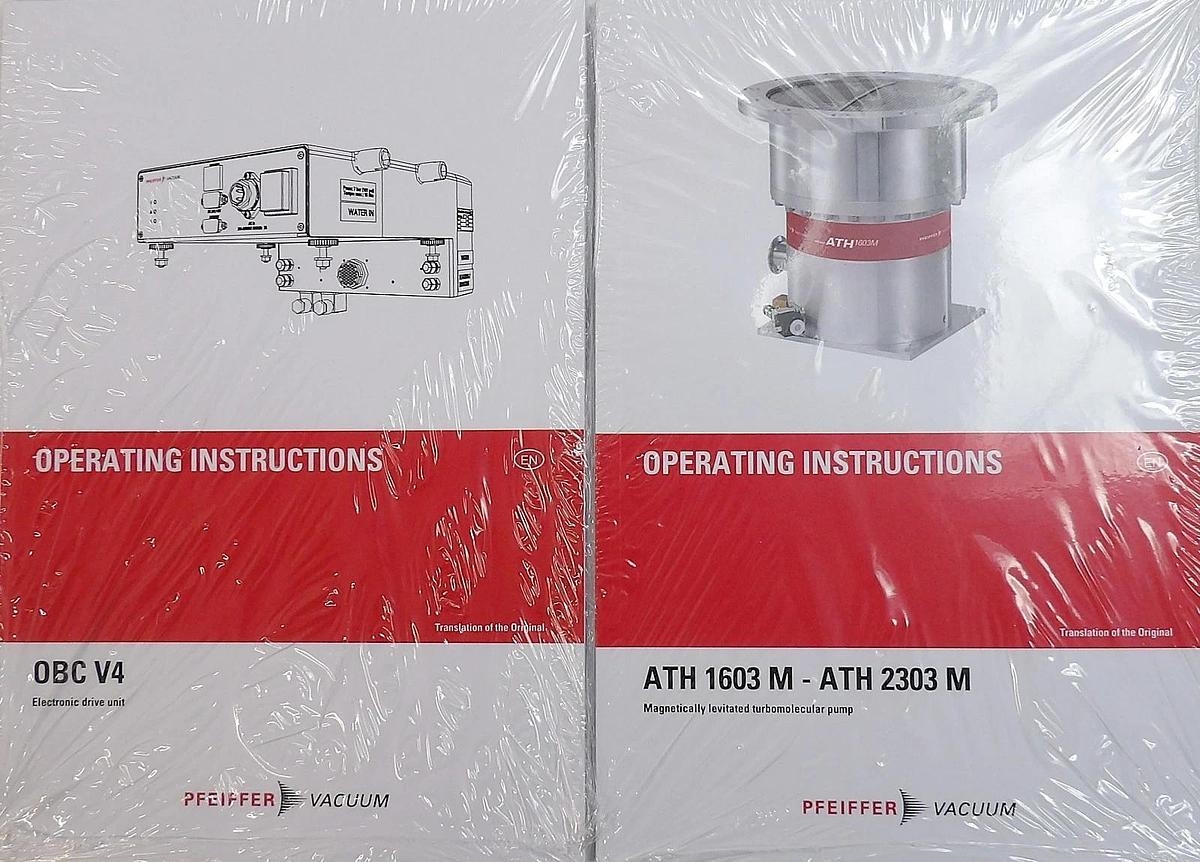 ATH1603M Pfeiffer Vacuum TE5231B1 Turbomolecular Pump 123749 OBCV4 Turbo New