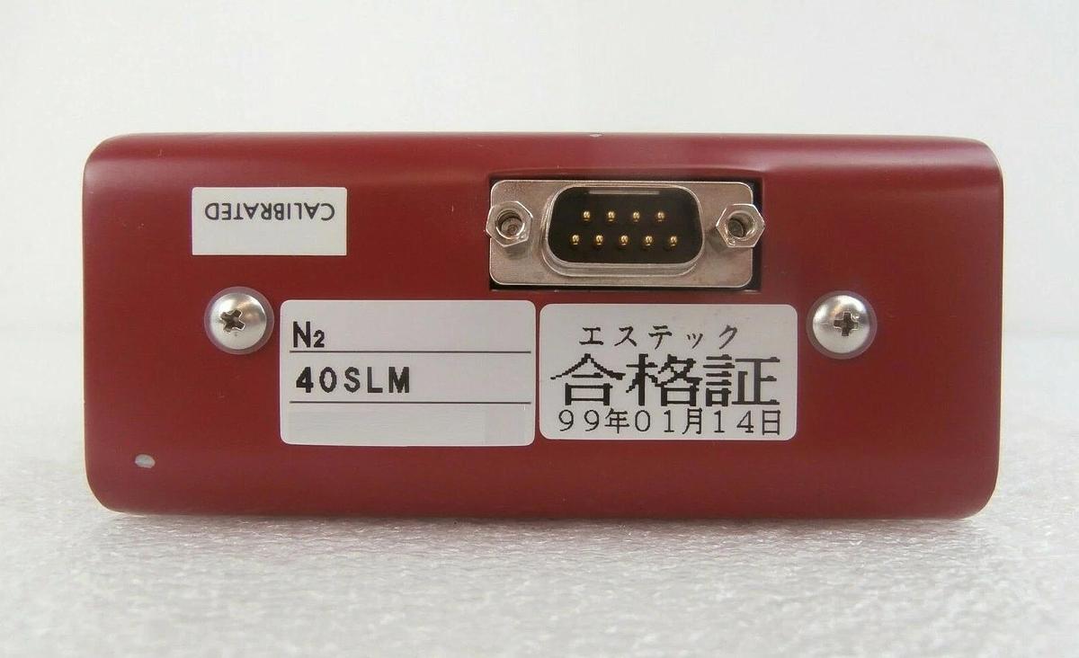 Used STEC SEC-4550M Mass Flow Controller MFC SEC-4550 40 SLM N2 Working Surplus