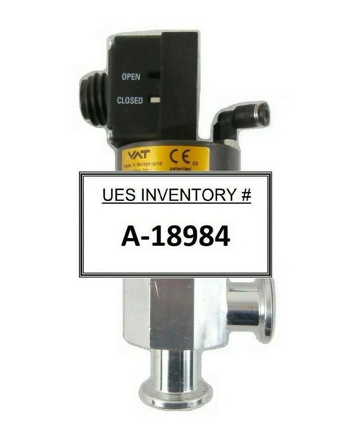 Used VAT 26324-KA41-0001 HV Angle Valve AMAT Applied Materials SemVision cX Working